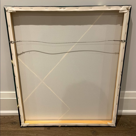 Hanging wall art (on canvas).  24.5” W x 30” L - Picture 2 of 2